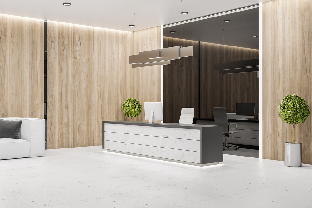 small office reception design ideas